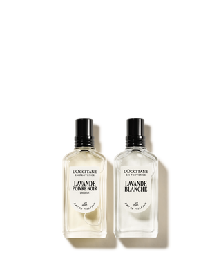Duo Perfumado Lavande Poivre Noir 50mL (L'Occitan) e Lavande Blanche 50mL